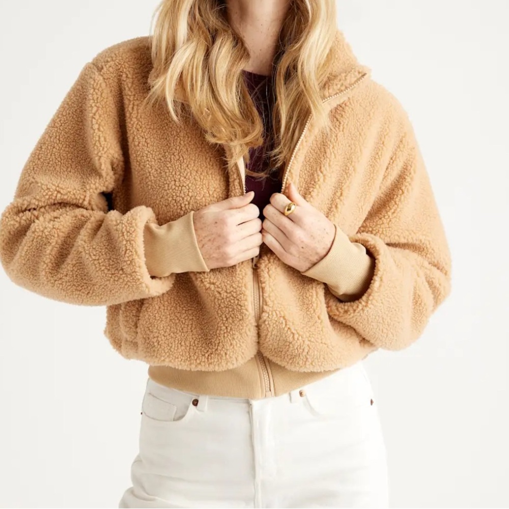Quince | Hooded Sherpa Jacket